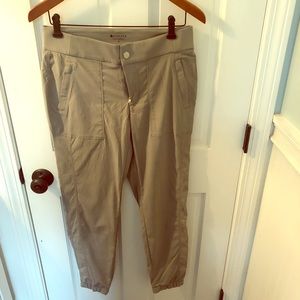 Gray hiking pants